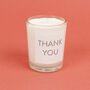 Thank You Chocolate, Candle And Tea Natural Gift Set, thumbnail 6 of 8