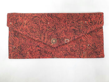 Handmade Silk Sari Purses, Fair Trade Clutch Bags, Ethically Handmade, 4 of 12