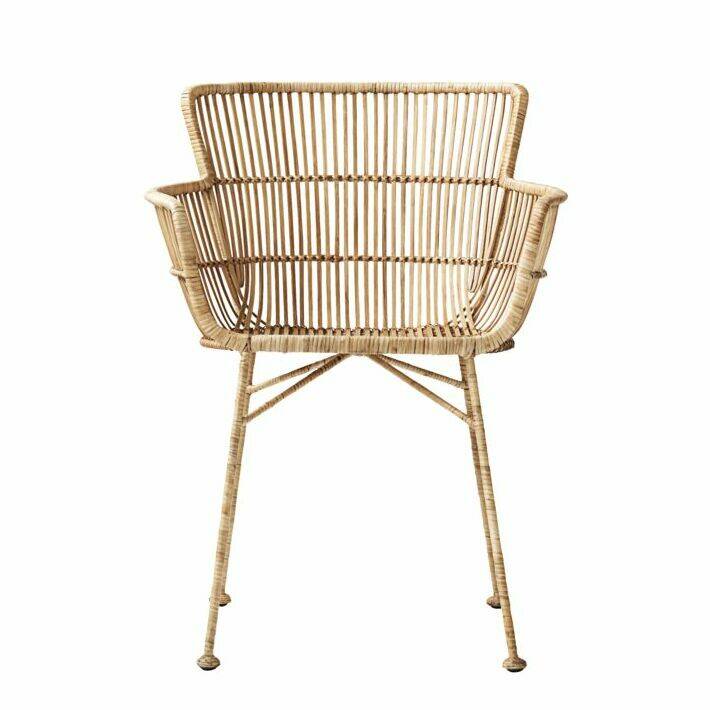 Natural Rattan Dining Chair, 1 of 3