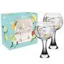 Personalised 50th Birthday Gift Gin Glasses For Her, thumbnail 2 of 3
