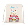 Personalised Children's Rainbow Pe Kit Bag, thumbnail 6 of 12