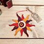 Vibrant Orange And Red Sunshine And Rays Sun Catcher, thumbnail 1 of 5