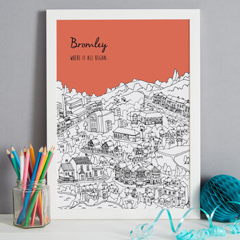 Personalised Bromley Print, 6 of 9