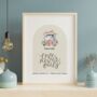 Personalised Wedding Print Love Never Fails Two, thumbnail 1 of 9