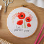 Poppies Cross Stitch Kit, thumbnail 4 of 4