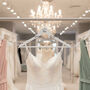 Diamante Embellished Wedding Dress Bridal Party Hanger, thumbnail 4 of 7
