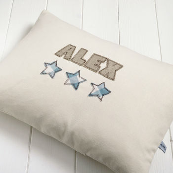Personalised Name Cushion Gift For Him, 11 of 12