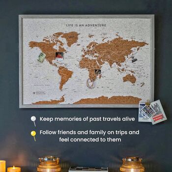 Travel Map With Pins Travel Gifts, 9 of 10