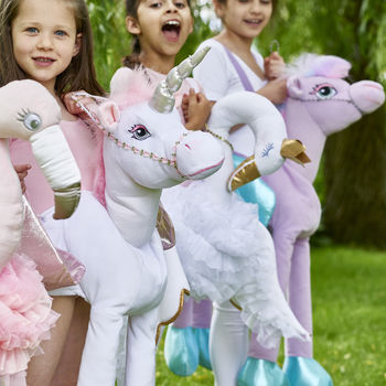 Children's Ride On Fairytale Pony Dress Up Costume, 3 of 7