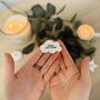 Porcelain 'Follow Your Dreams' Cloud Token, thumbnail 1 of 2