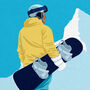 Personalised Snowboarder Poster, thumbnail 4 of 7