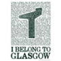 I Belong To Glasgow Tea Towel, thumbnail 1 of 3