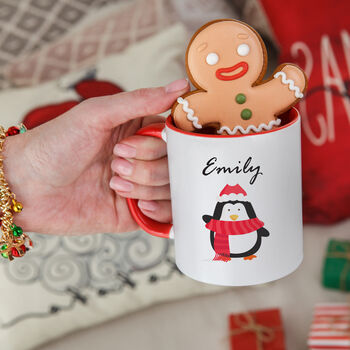 Personalised Christmas Character Mug, 2 of 8