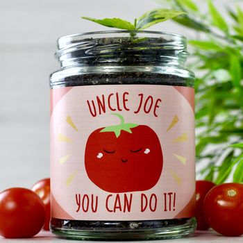 Personalised Cherry Tomato Jar Grow Kit, 9 of 12