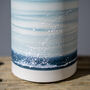 Handmade Ceramic Seascape Vase, thumbnail 2 of 3