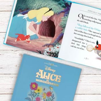 Personalised Vintage Alice In Wonderland Disney Book, 4 of 4
