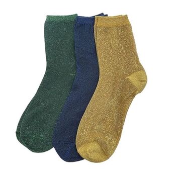 Trio Glitter Sock Gift Box, 2 of 5