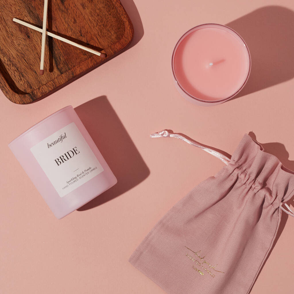 Bride To Be Luxury Hand Poured Scanted Candle By Team Hen