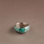 Ingrid Sterling Silver Turquoise Ring, thumbnail 2 of 5