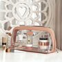 Personalised Leather Perspex Cosmetic Bag, thumbnail 5 of 12