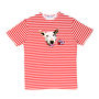 Personalised Pet Embroidered Stripy T Shirt, thumbnail 2 of 4