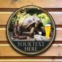 Tortoise And Beer Home Pub Sign Man Cave Sign, thumbnail 5 of 9