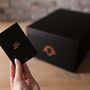 A3 Black And Copper Foiled Gift Box, thumbnail 1 of 2