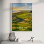 Tara Iti Golf Course Poster – Golf Wall Art Print | Gift For Golfers, Dad, Husband, Golf Gift For Him, thumbnail 1 of 2
