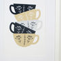 Stacked Cups Kitchen Print New Home Gift, thumbnail 5 of 7