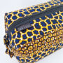 African Print Toiletry Wash Bag | Rere Print, thumbnail 6 of 6