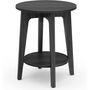 Small Round Table Side Table With Lower Shelf, thumbnail 11 of 12
