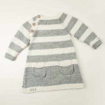 Clover Baby Dress Knitting Kit, 6 of 10