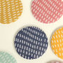 Seeded Large Pocket Mirror Choose From Six Colours, thumbnail 1 of 6