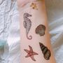 Mermaid Temporary Tattoo, thumbnail 1 of 4