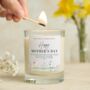 Personalised Floral Mother’s Day Candle, thumbnail 1 of 8