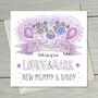 New Mummy And Daddy Baby Congratulations Card, thumbnail 2 of 4