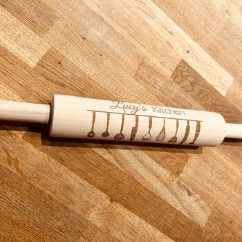 Personalised My Kitchen Rolling Pin, 5 of 8
