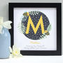 Personalised Christening Patterns Framed Print, thumbnail 4 of 8