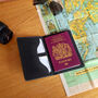 Handmade Real Leather Passport Cover, thumbnail 4 of 12