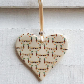 Duck Ceramic Heart, 6 of 9