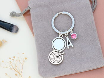 Make Up Artist Personalised Keyring Beautician Gift, 4 of 10