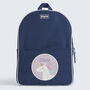 Personalised Unicorn Design Kids Everyday Backpack, thumbnail 7 of 9