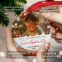 Personalised Baby First Christmas Grandparents Bauble, thumbnail 4 of 8