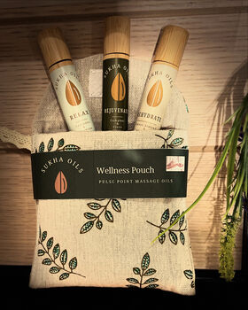 Wellness Pouch, Three Pack Pulse Roll On Oils! Relax, Rejuvenate And Rehydrate Anytime, 2 of 11
