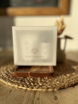 Relax, Take A Bath Aromatherapy Gift Set, 2 of 2
