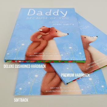 Personalised Daddy Book 'Because Of You', 12 of 12