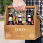 Personalised Beer Bottle Carrier With Bottle Opener, thumbnail 1 of 11