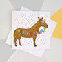 Horse Birthday Card, thumbnail 2 of 3