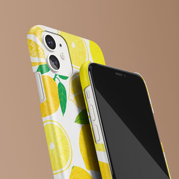 Lemon Print Phone Case, 4 of 7