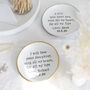 Mother Of The Bride Personalised Wedding Keepsake Gift, thumbnail 2 of 5